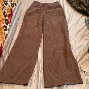 SHEIN women Brown cod flare pant size XS - used once